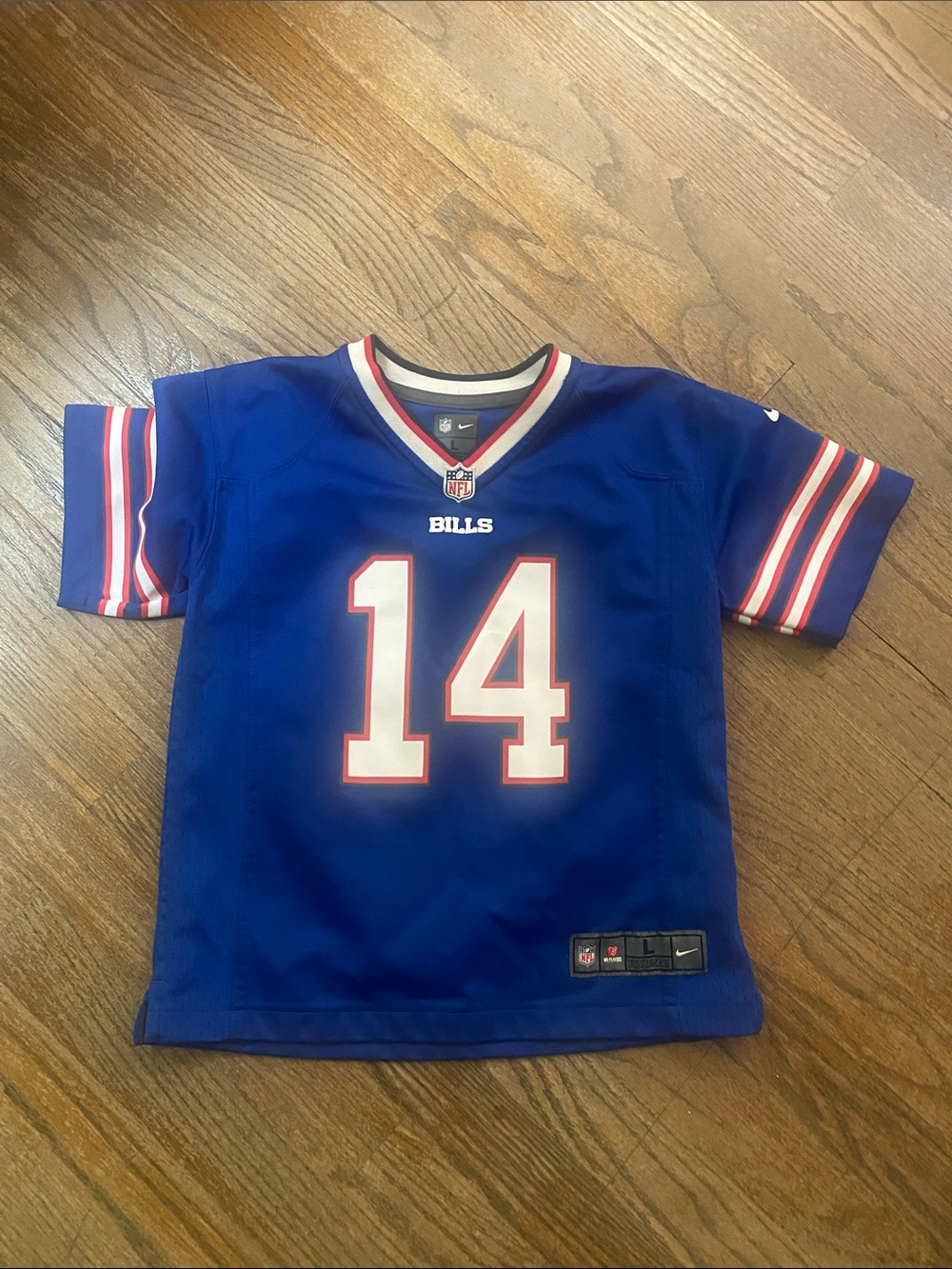 Nike Youth Blue Buffalo Bills #14 Stefan Diggs Football Jersey